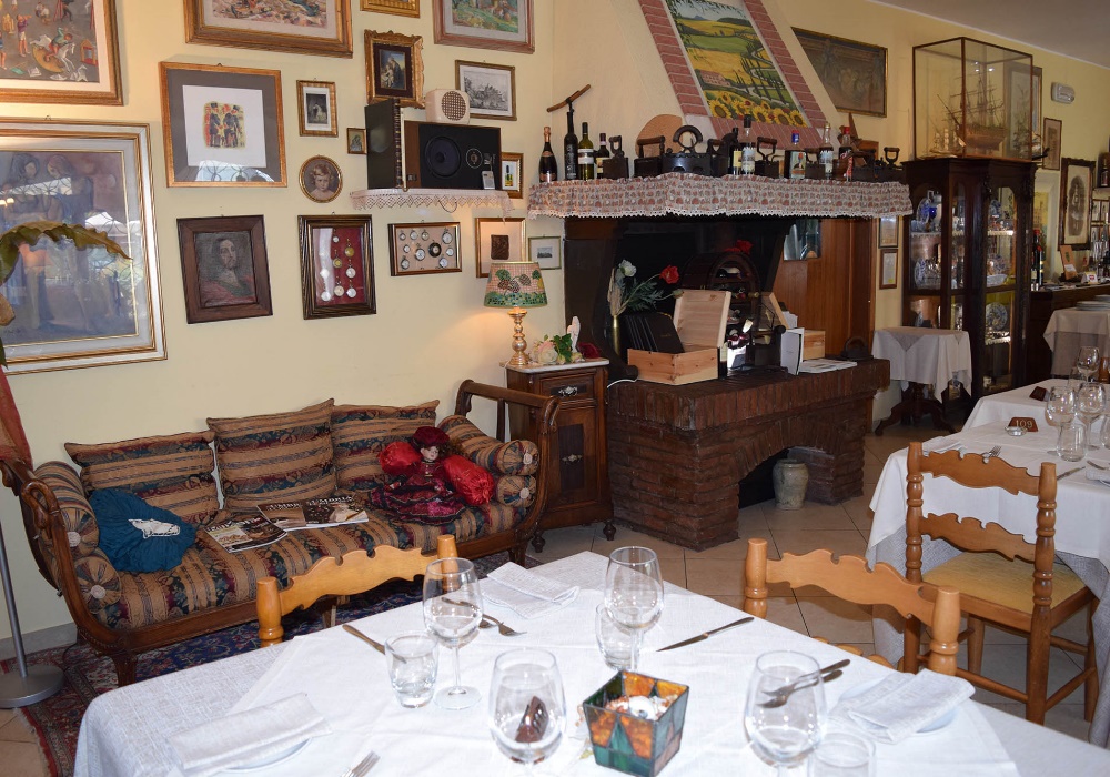 RISTORANTE-MUSEO 
Per il piacere di mangiare e dormire 